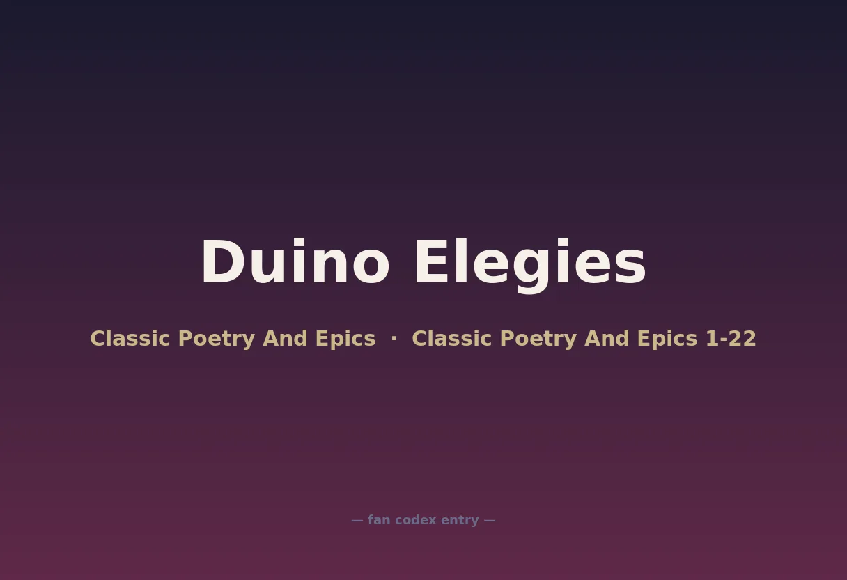 Duino Elegies