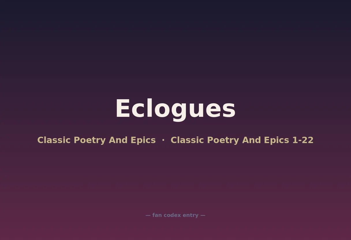 Eclogues