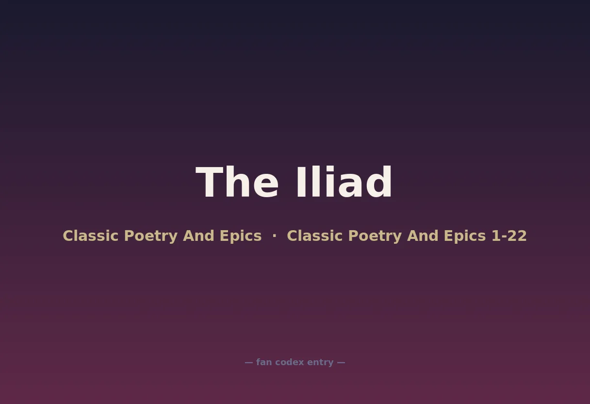 The Iliad